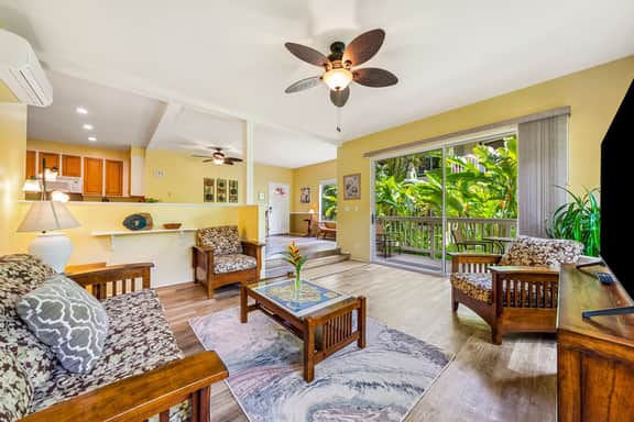 RE 413 | Walk to Poipu Beach • AC • Pool/Spa