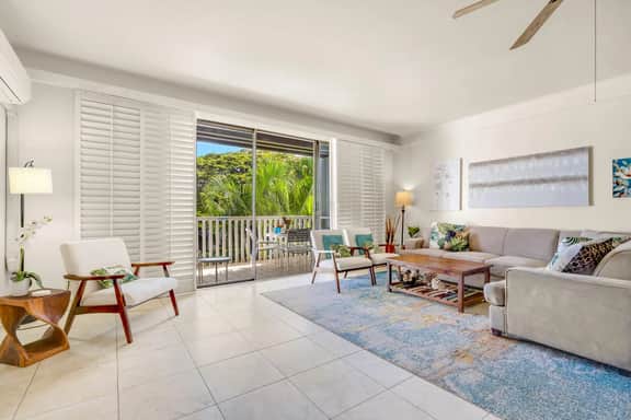 KP241 Ground & 2nd FL Lanai | Beach•Pool•Gym